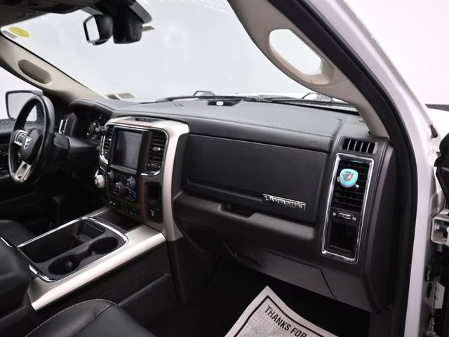 2018 Bright White Clearcoat Ram 1500 Laramie 4X4 Truck