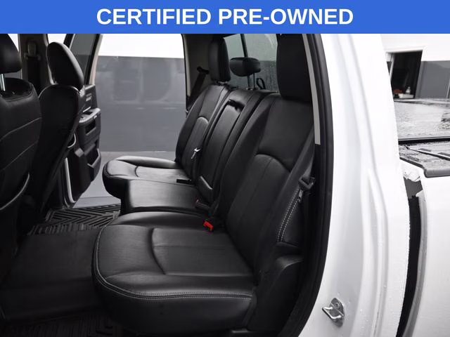 2018 Bright White Clearcoat Ram 1500 Laramie 4X4 Truck