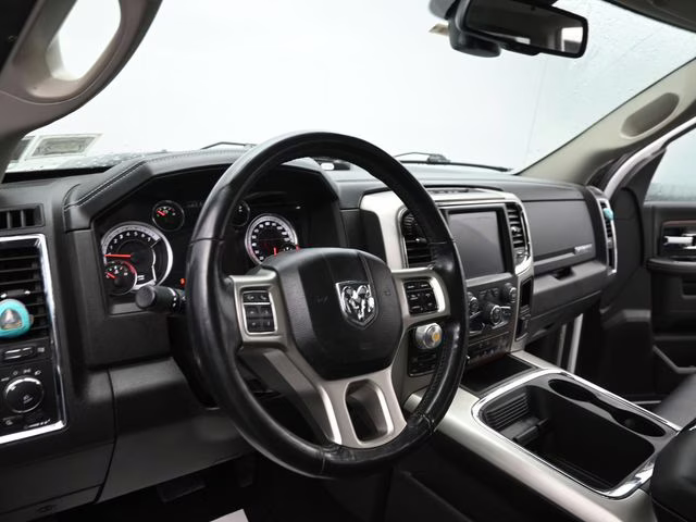 2018 Bright White Clearcoat Ram 1500 Laramie 4X4 Truck