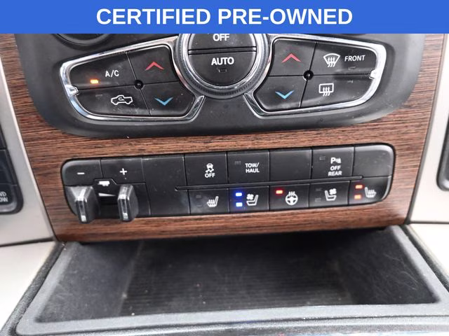 2018 Bright White Clearcoat Ram 1500 Laramie 4X4 Truck