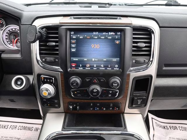 2018 Bright White Clearcoat Ram 1500 Laramie 4X4 Truck