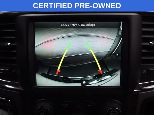 2018 Bright White Clearcoat Ram 1500 Laramie 4X4 Truck