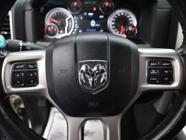 2018 Bright White Clearcoat Ram 1500 Laramie 4X4 Truck