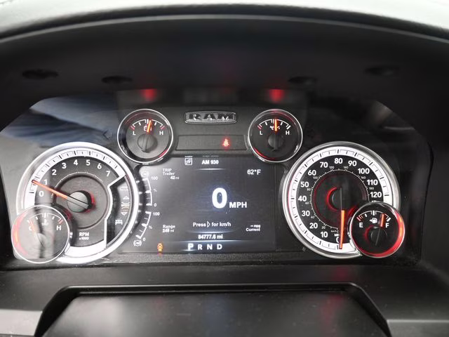 2018 Bright White Clearcoat Ram 1500 Laramie 4X4 Truck