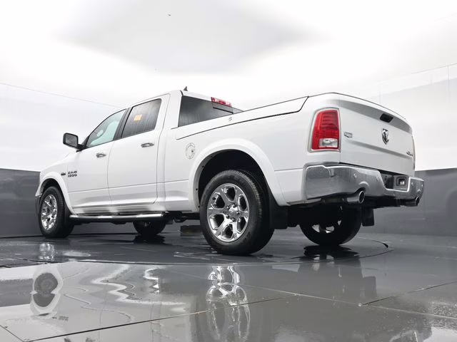 2018 Bright White Clearcoat Ram 1500 Laramie 4X4 Truck