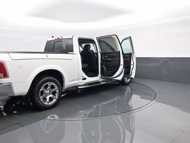 2018 Bright White Clearcoat Ram 1500 Laramie 4X4 Truck
