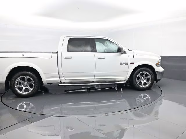 2018 Bright White Clearcoat Ram 1500 Laramie 4X4 Truck