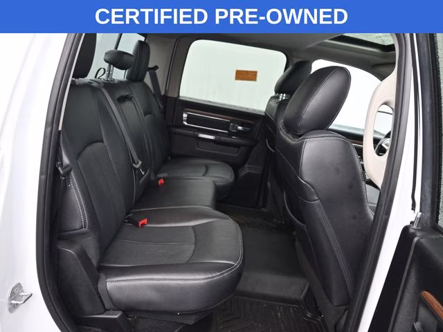 2018 Bright White Clearcoat Ram 1500 Laramie 4X4 Truck