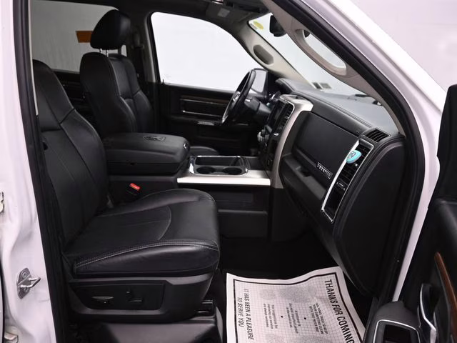 2018 Bright White Clearcoat Ram 1500 Laramie 4X4 Truck