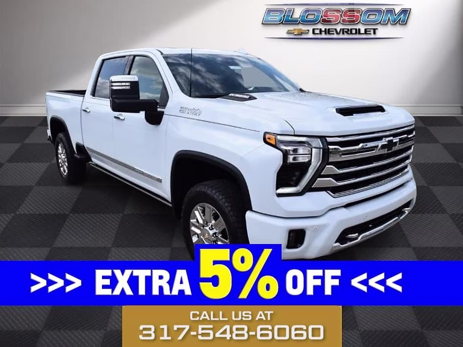 2026 Polar White Chevrolet Silverado 2500HD High Country 4X4 Truck