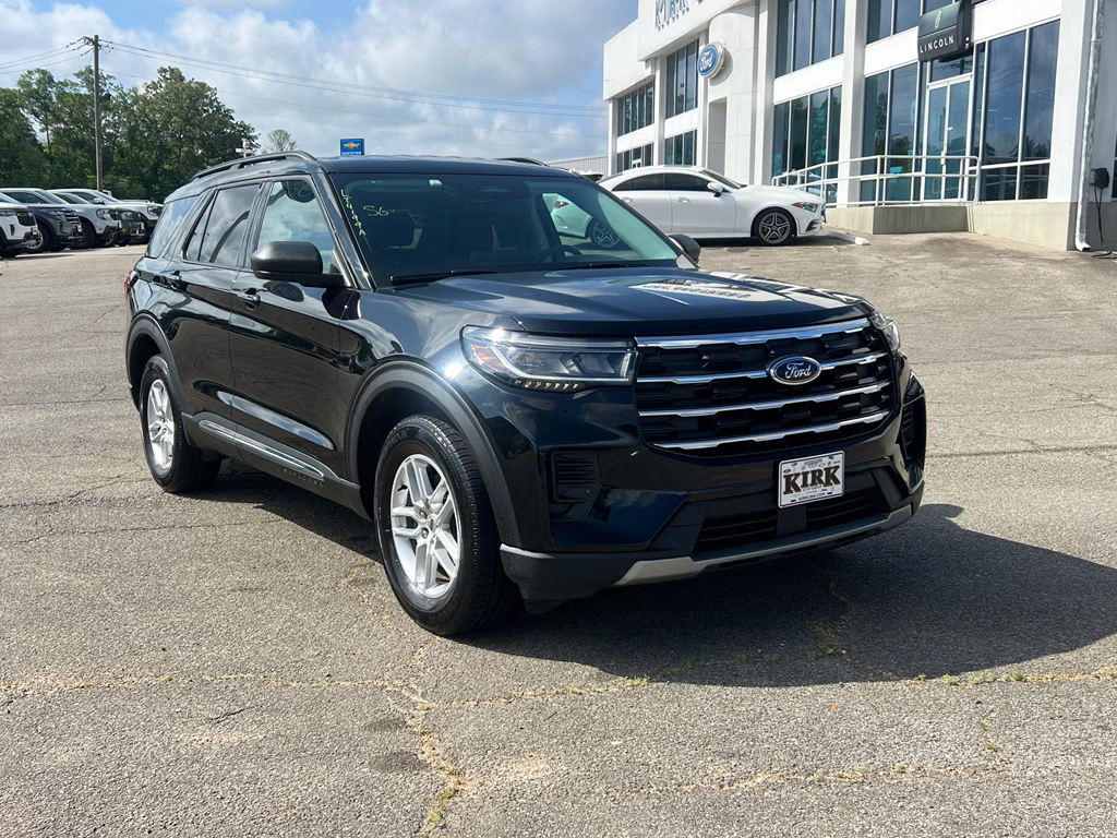 2025 Agate Black Metallic Ford Explorer Active 4X4 SUV