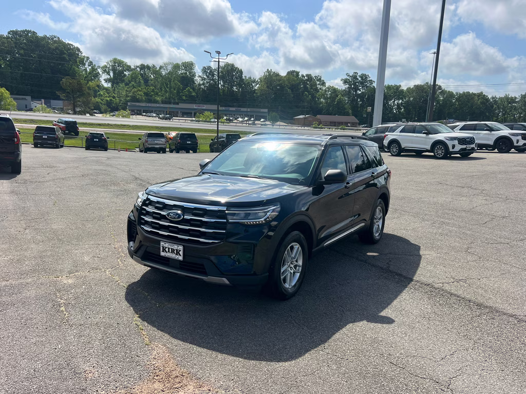 2025 Agate Black Metallic Ford Explorer Active 4X4 SUV