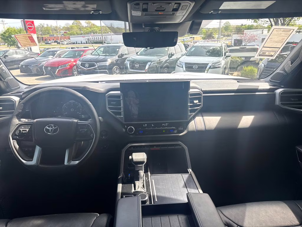 2025 Pearl Toyota Tundra Hybrid Platinum 4X4 Truck