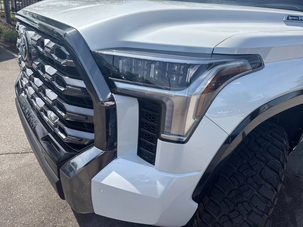 2025 Pearl Toyota Tundra Hybrid Platinum 4X4 Truck