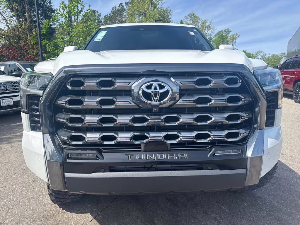 2025 Pearl Toyota Tundra Hybrid Platinum 4X4 Truck