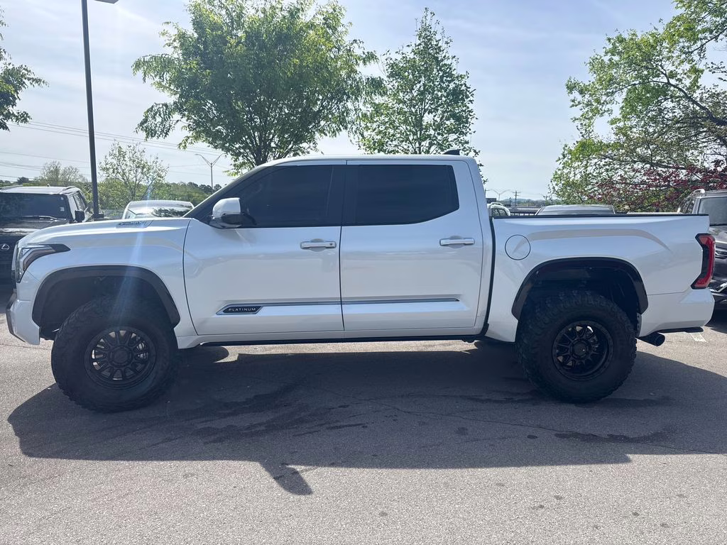 2025 Pearl Toyota Tundra Hybrid Platinum 4X4 Truck