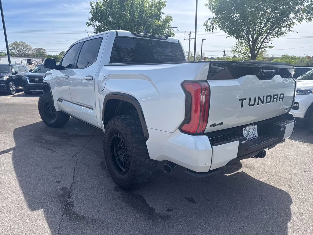 2025 Pearl Toyota Tundra Hybrid Platinum 4X4 Truck