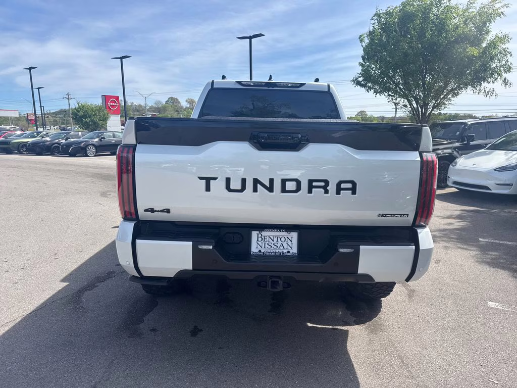 2025 Pearl Toyota Tundra Hybrid Platinum 4X4 Truck