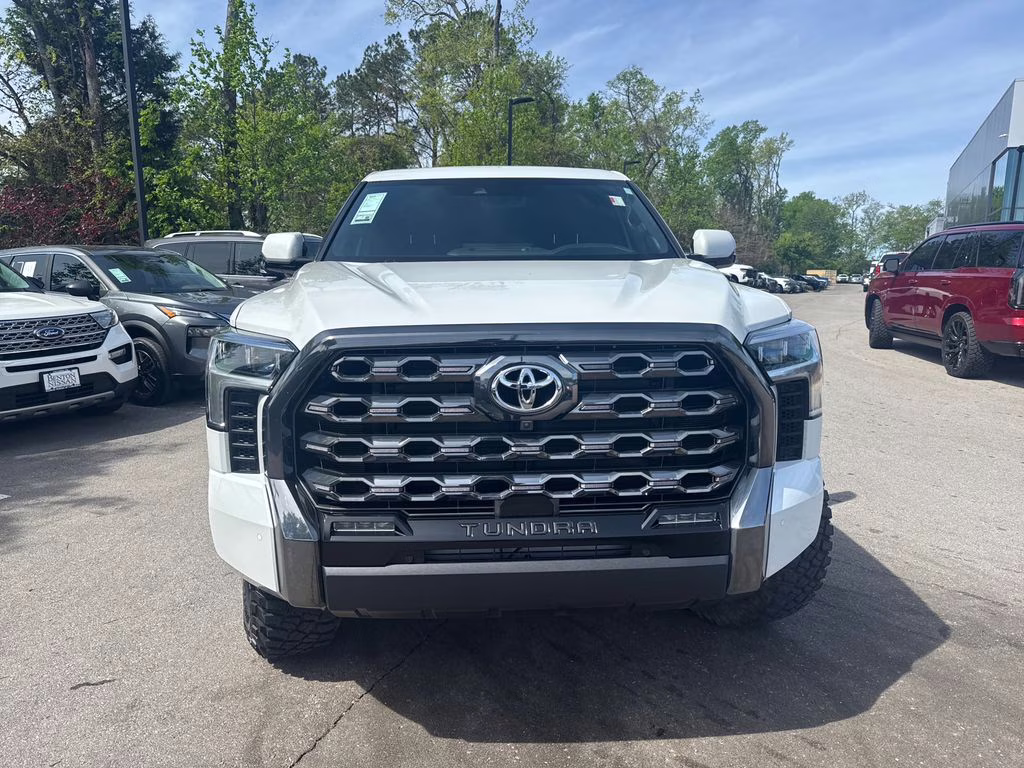 2025 Pearl Toyota Tundra Hybrid Platinum 4X4 Truck
