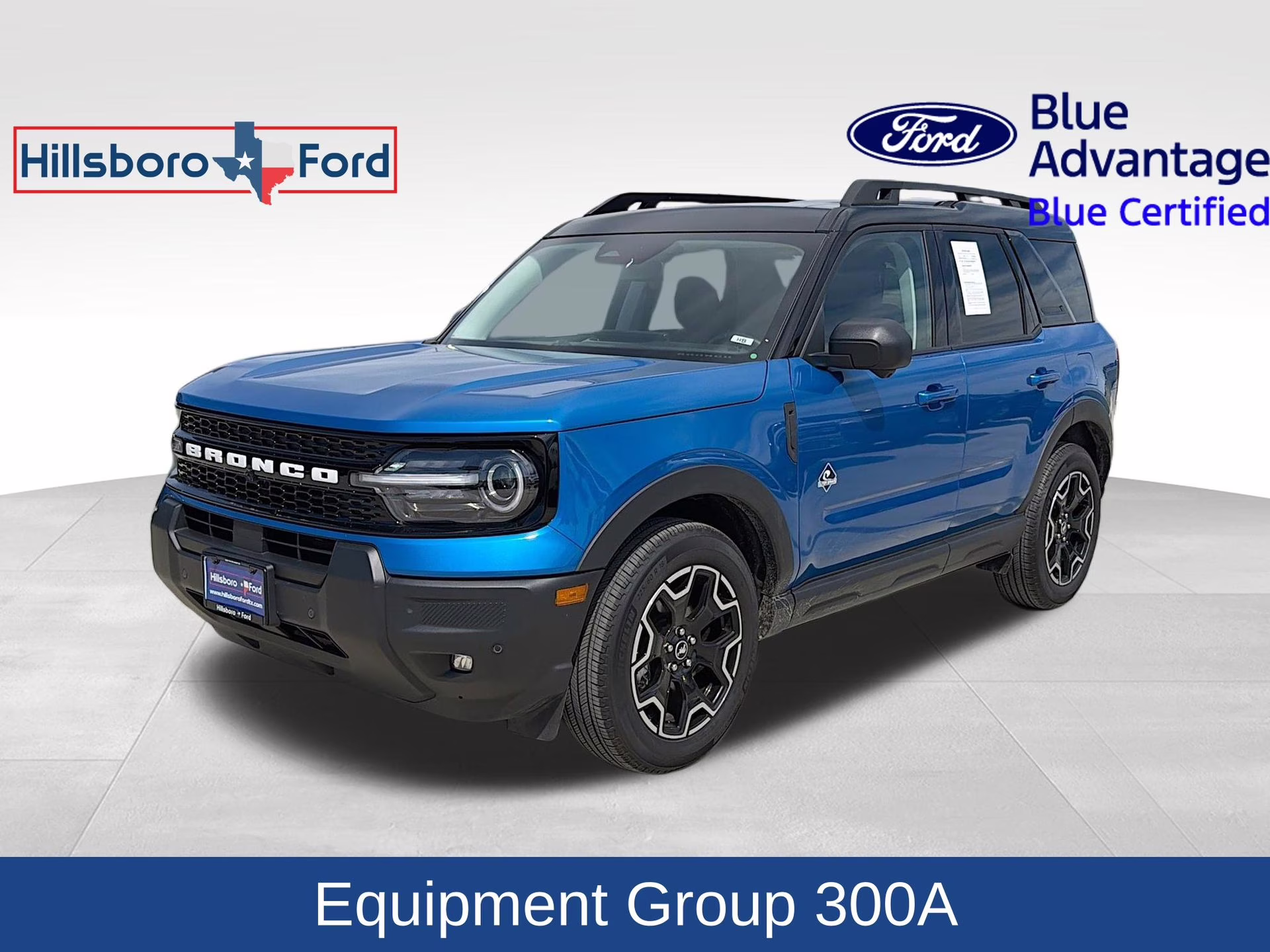2025 Velocity Blue Metallic Ford Bronco Sport Outer Banks 4X4 SUV