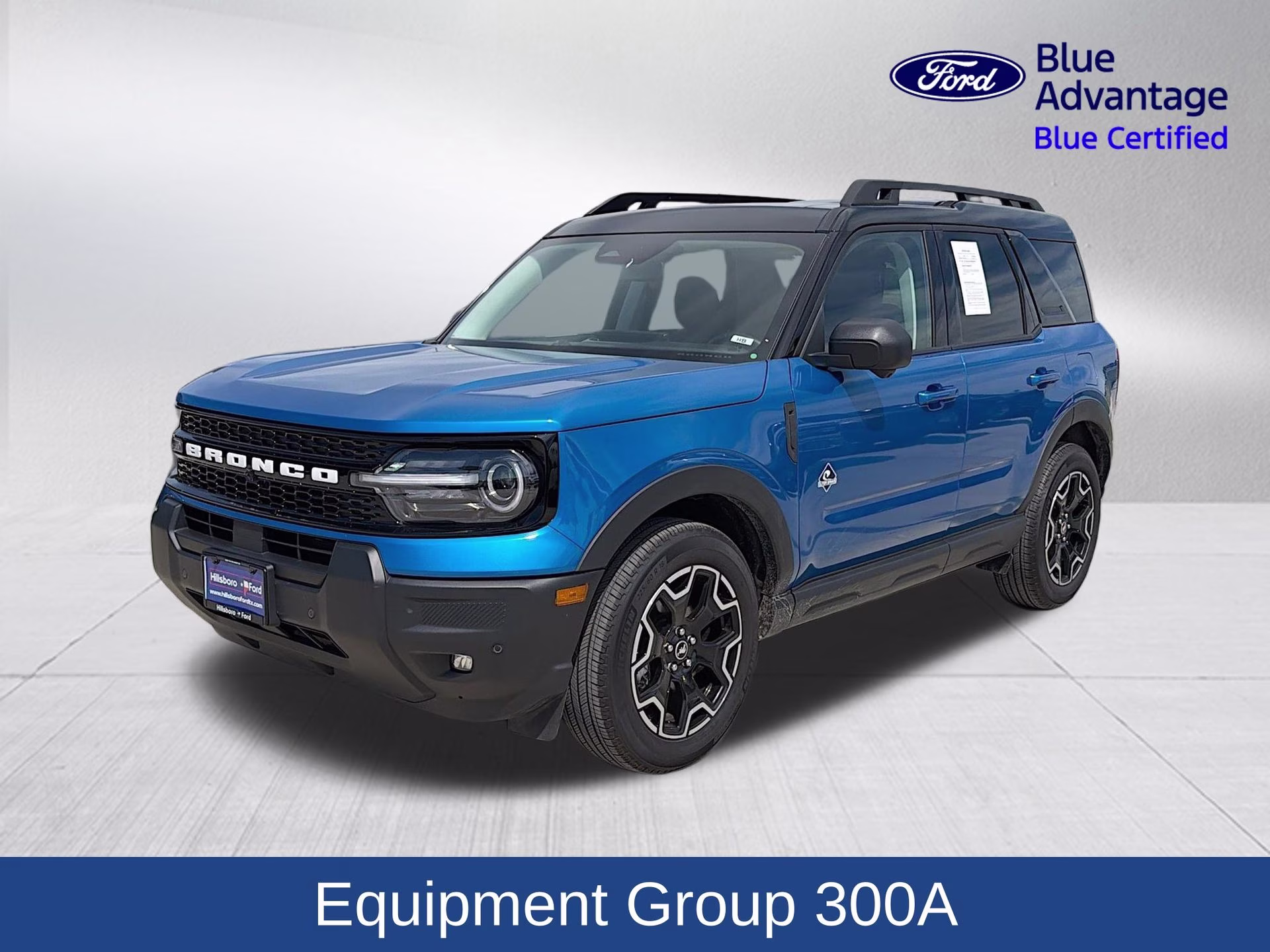 2025 Velocity Blue Metallic Ford Bronco Sport Outer Banks 4X4 SUV