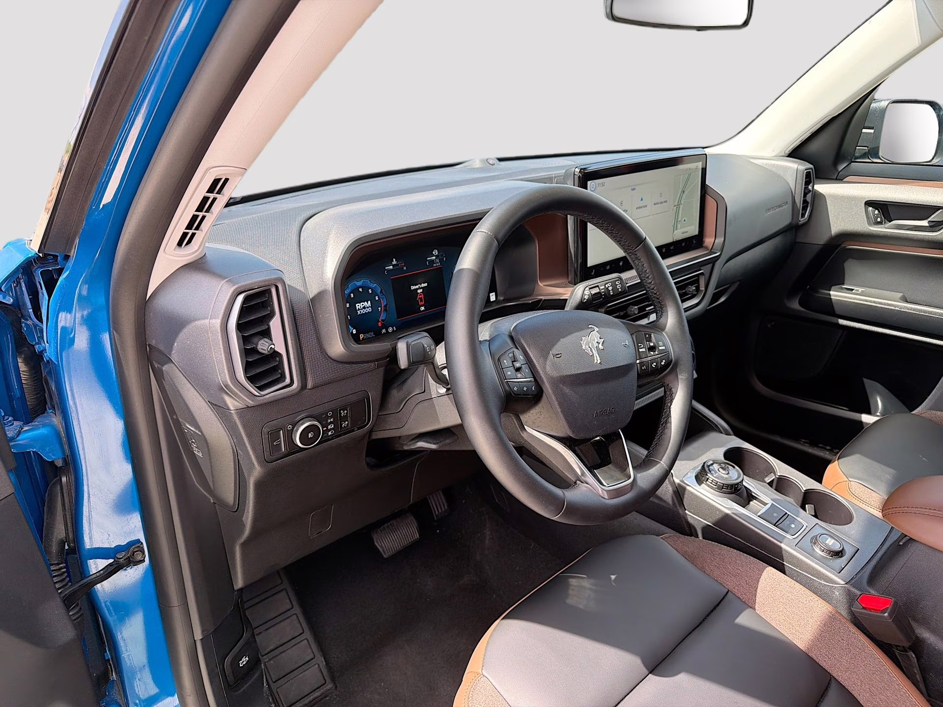 2025 Velocity Blue Metallic Ford Bronco Sport Outer Banks 4X4 SUV
