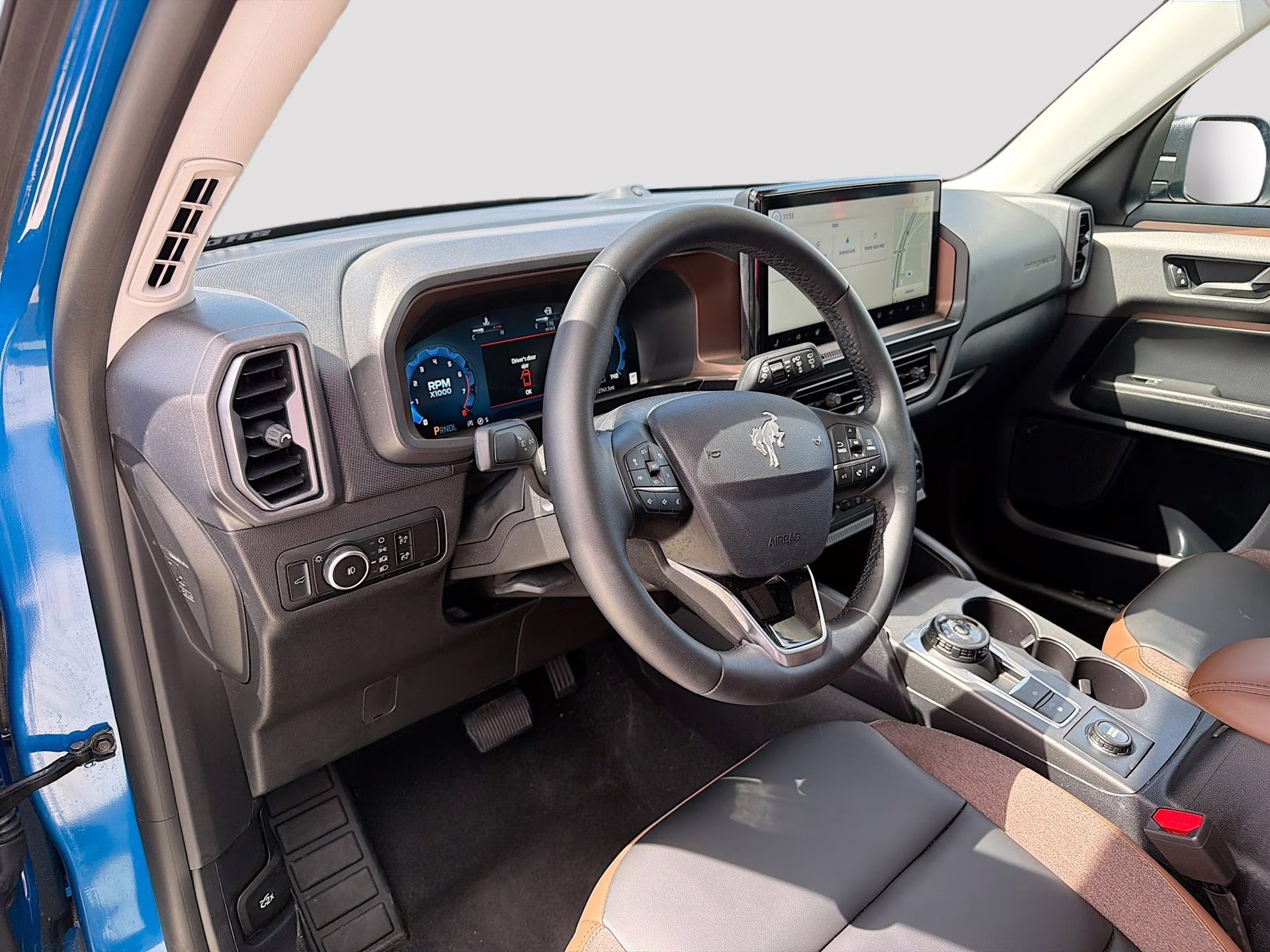 2025 Velocity Blue Metallic Ford Bronco Sport Outer Banks 4X4 SUV