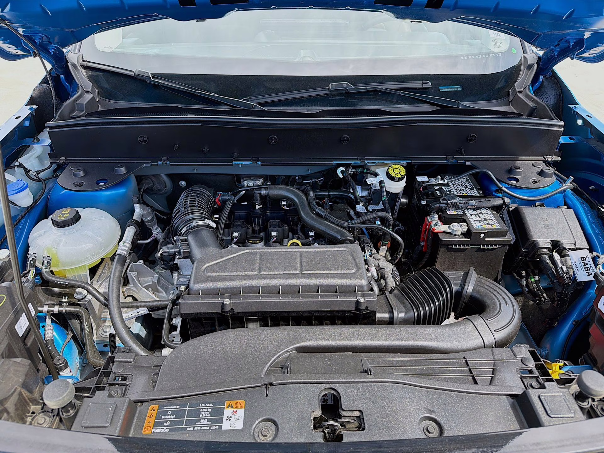 2025 Velocity Blue Metallic Ford Bronco Sport Outer Banks 4X4 SUV