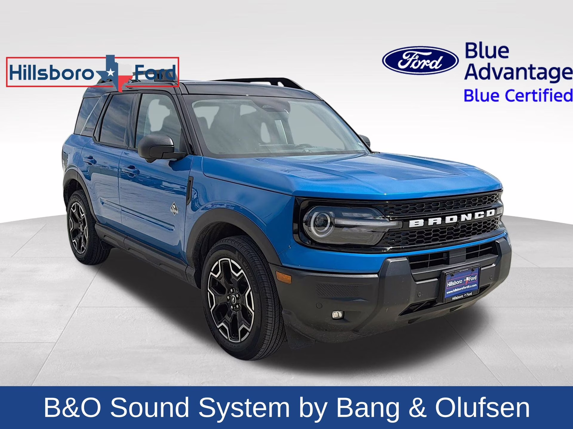 2025 Velocity Blue Metallic Ford Bronco Sport Outer Banks 4X4 SUV