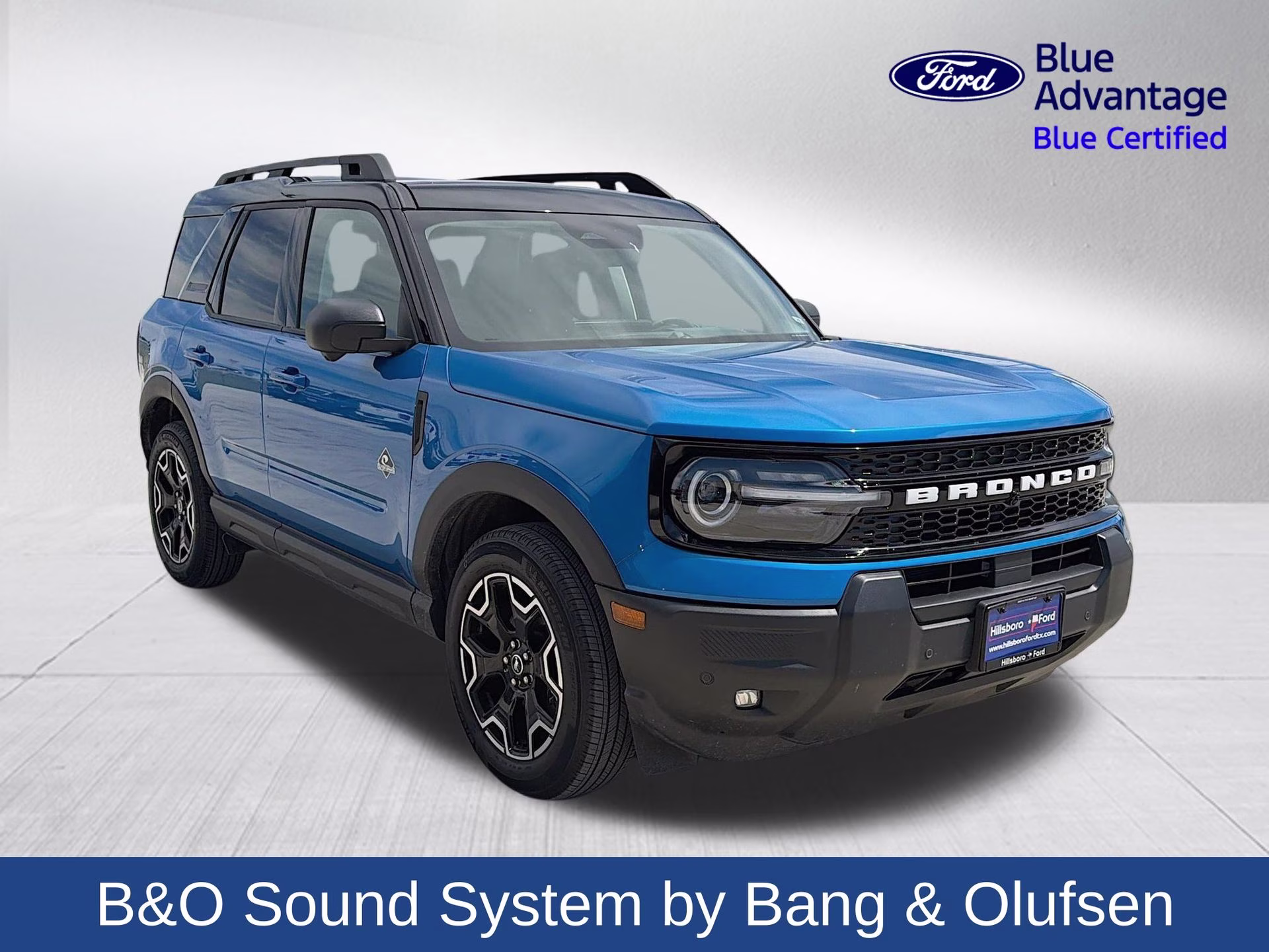 2025 Velocity Blue Metallic Ford Bronco Sport Outer Banks 4X4 SUV