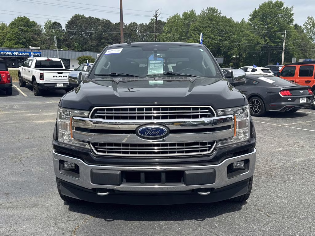 2019 Black Metallic Ford F-150 Lariat 4X4 Truck