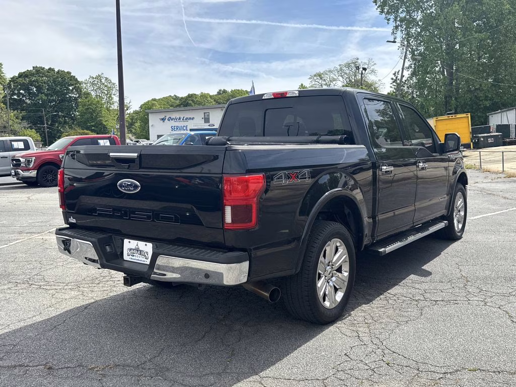 2019 Black Metallic Ford F-150 Lariat 4X4 Truck