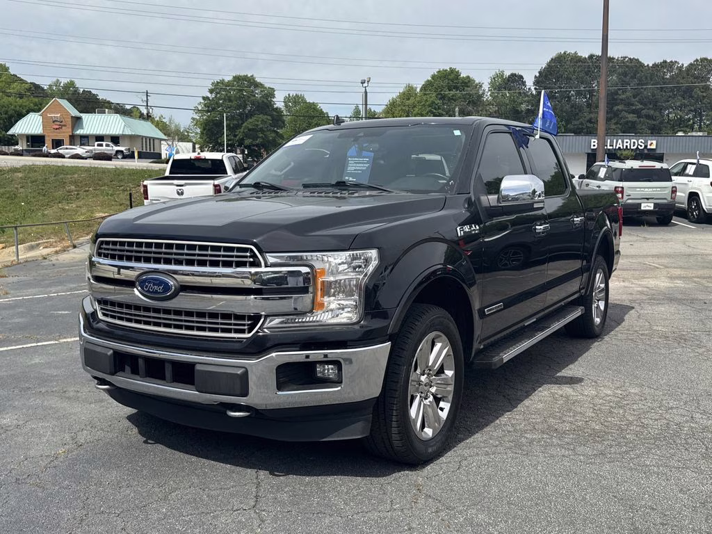 2019 Black Metallic Ford F-150 Lariat 4X4 Truck