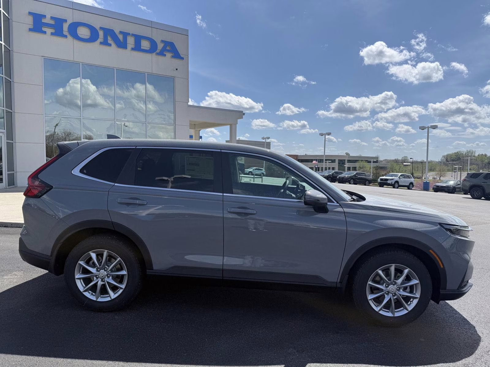 2026 Urban Gray Pearl Honda CR-V EX AWD SUV