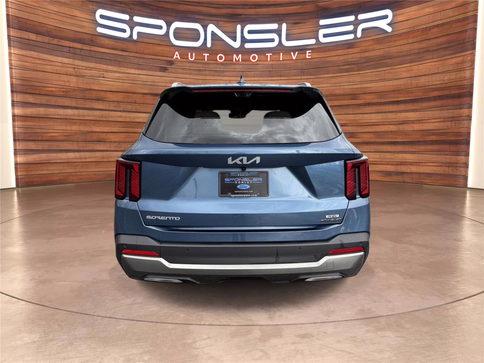 2025 Mineral Blue Kia Sorento Plug-In Hybrid SX Prestige AWD SUV