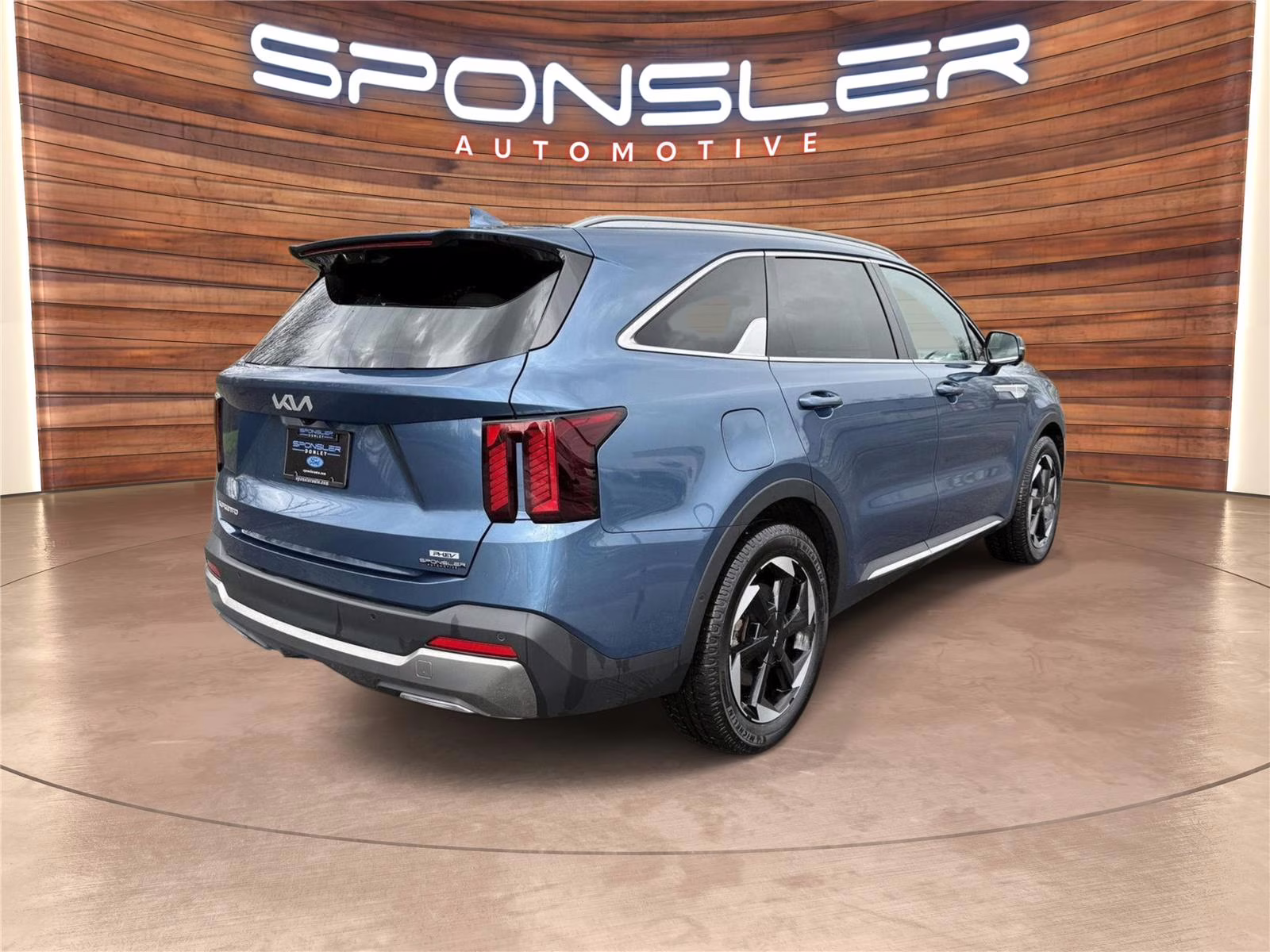 2025 Mineral Blue Kia Sorento Plug-In Hybrid SX Prestige AWD SUV