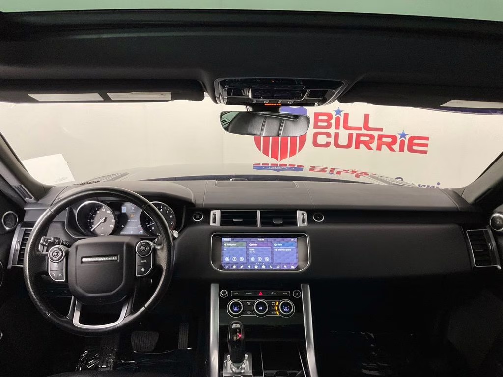 2017 Black Land Rover Range Rover Sport 5.0L V8 Supercharged 4X4 SUV