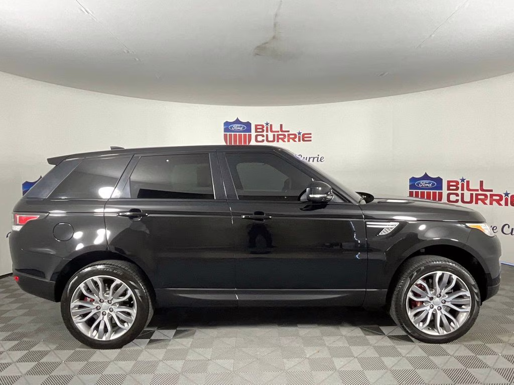 2017 Black Land Rover Range Rover Sport 5.0L V8 Supercharged 4X4 SUV