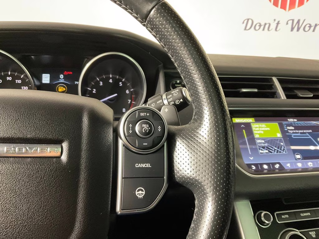 2017 Black Land Rover Range Rover Sport 5.0L V8 Supercharged 4X4 SUV