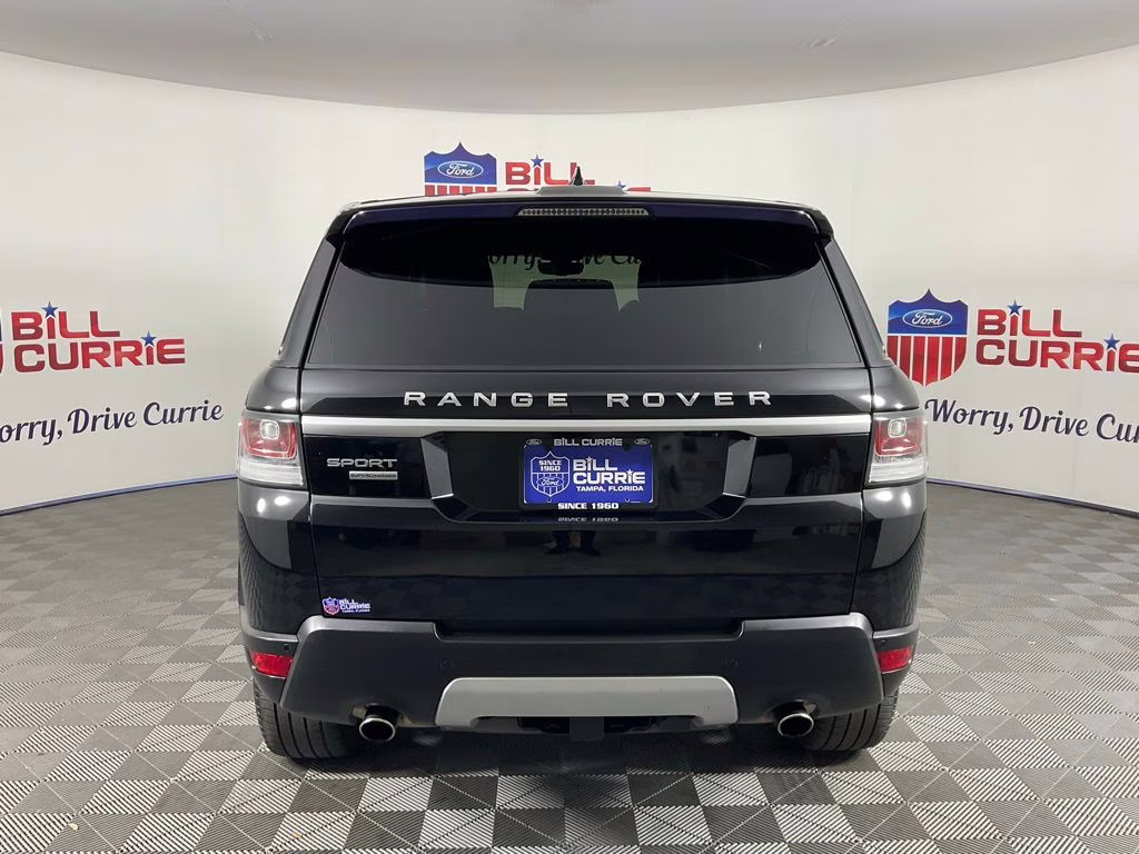 2017 Black Land Rover Range Rover Sport 5.0L V8 Supercharged 4X4 SUV