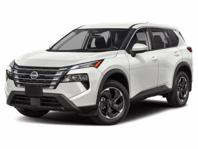 2024 Everest White Pearl Nissan Rogue SV FWD SUV