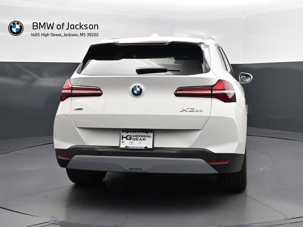 2026 Alpine White BMW X3 30 xDrive AWD SUV