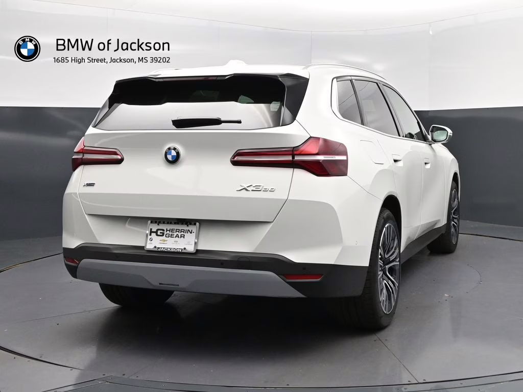 2026 Alpine White BMW X3 30 xDrive AWD SUV