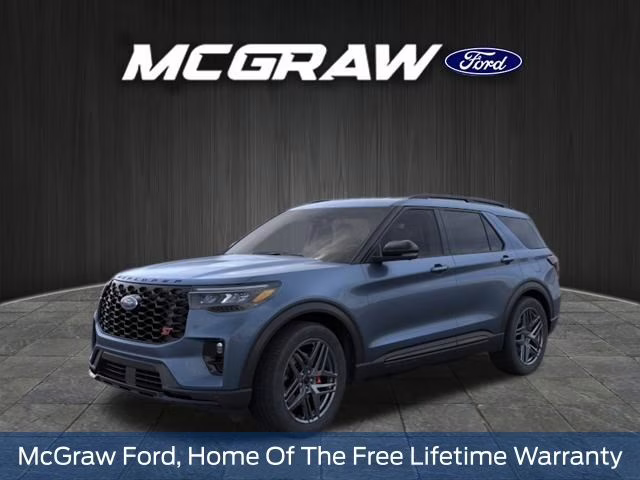2026 Blue Ford Explorer ST 4X4 SUV