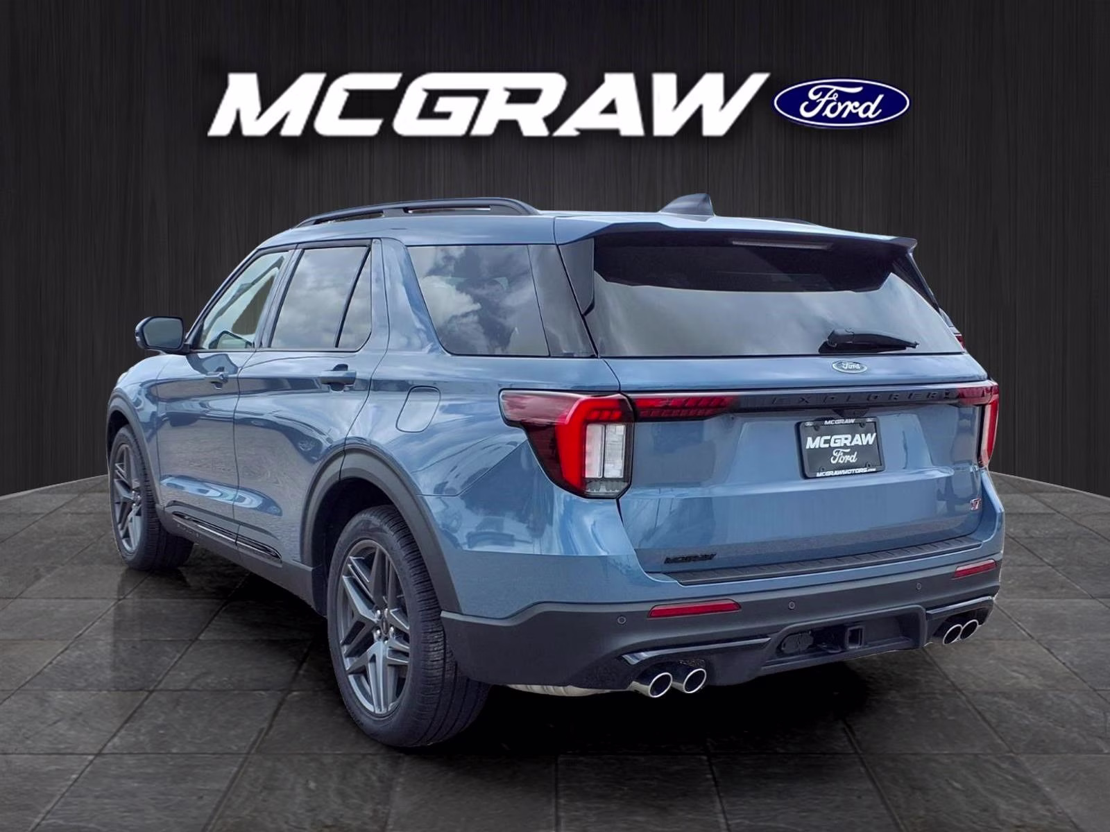2026 Vapor Blue Ford Explorer ST 4X4 SUV