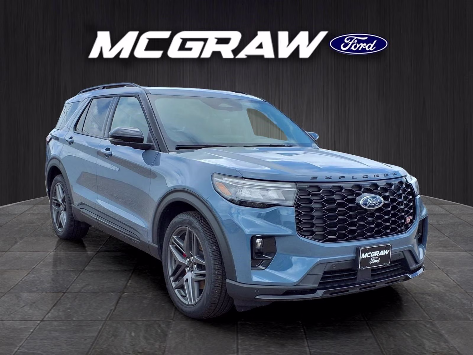 2026 Vapor Blue Ford Explorer ST 4X4 SUV