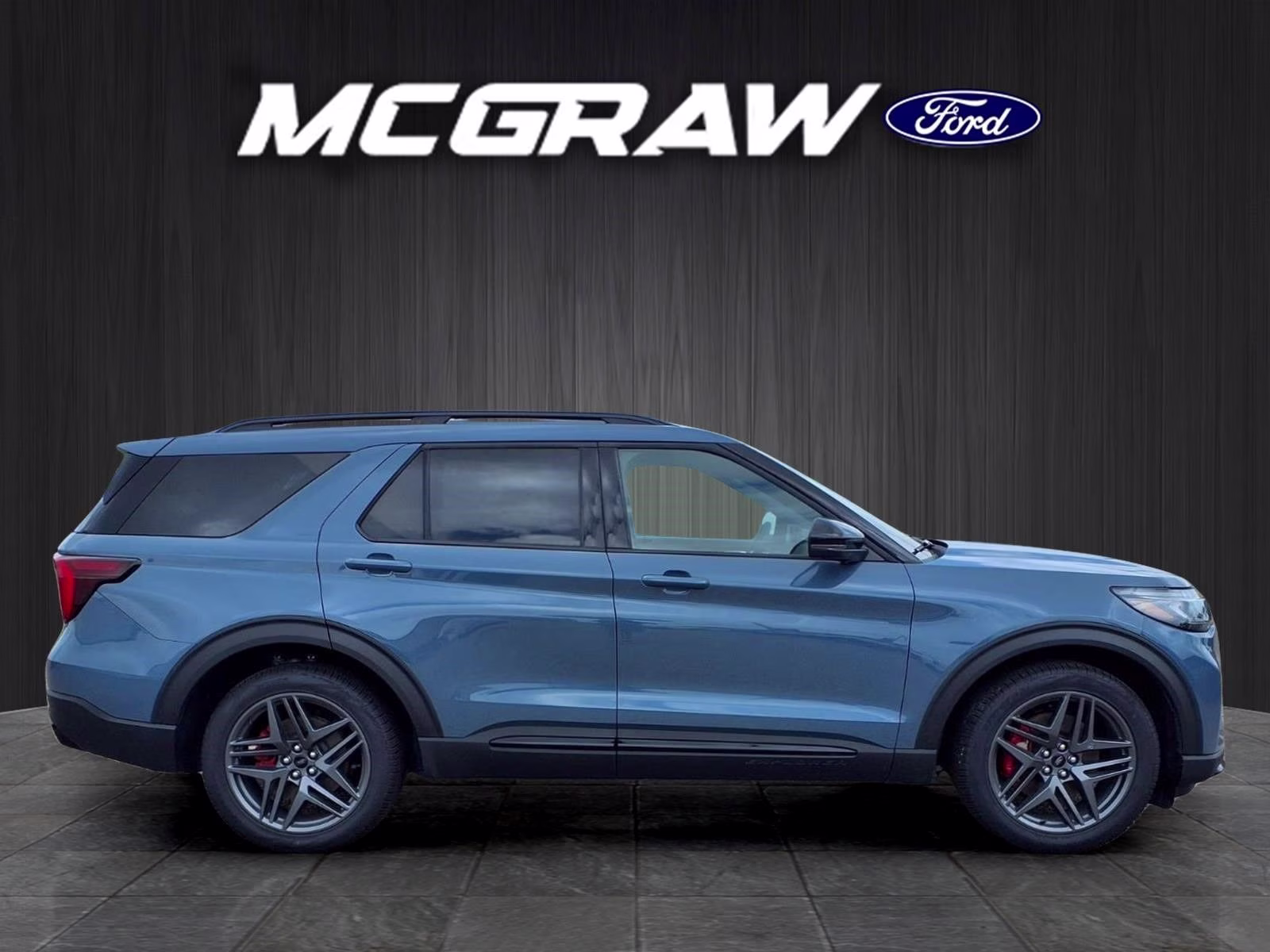 2026 Vapor Blue Ford Explorer ST 4X4 SUV