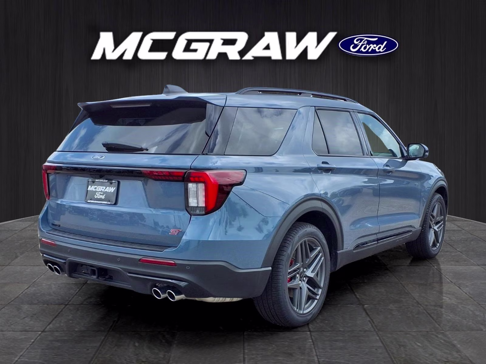 2026 Vapor Blue Ford Explorer ST 4X4 SUV