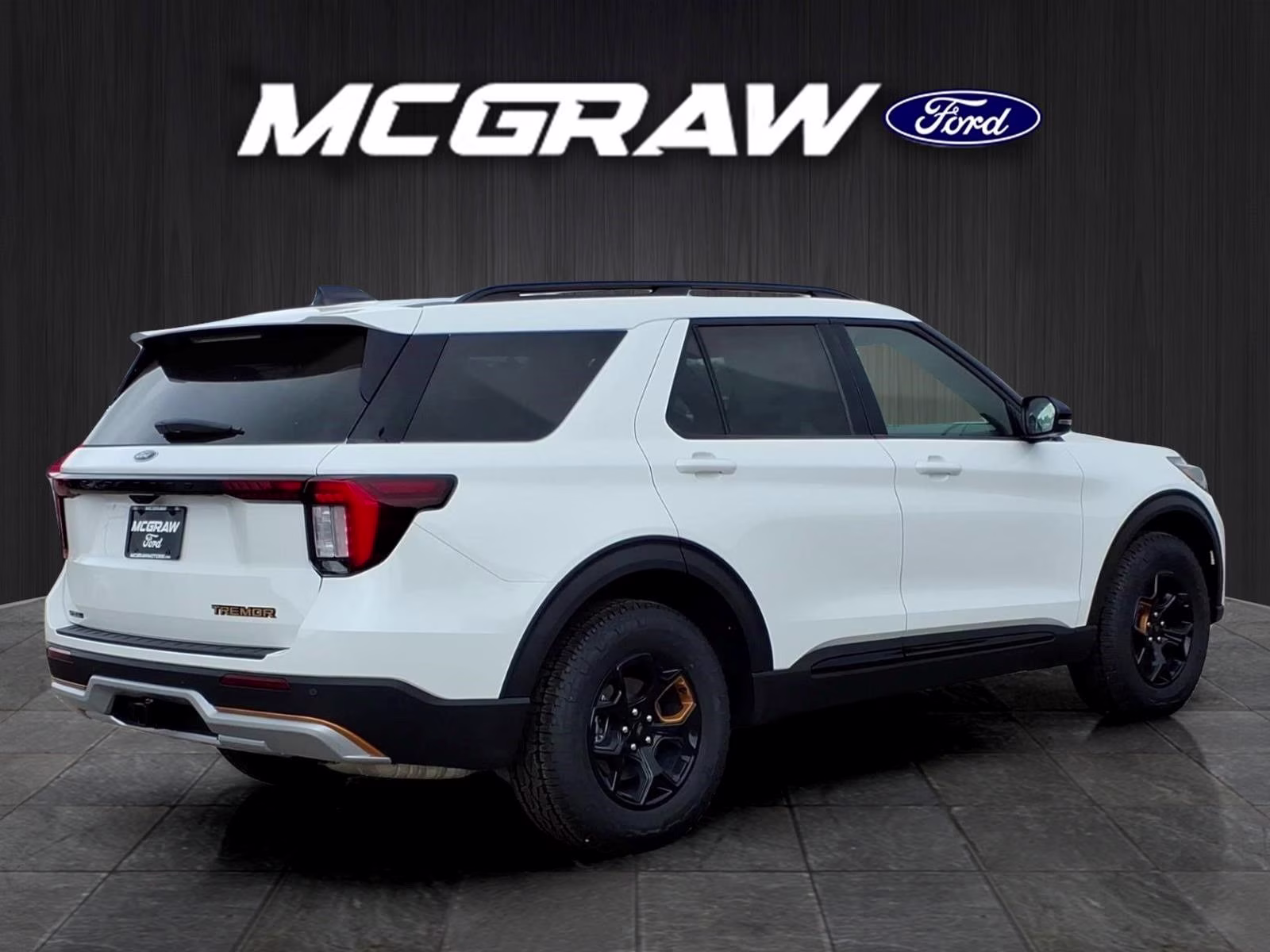 2026 White Ford Explorer Tremor 4X4 SUV