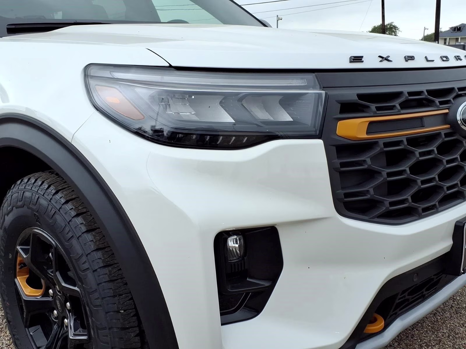 2026 White Ford Explorer Tremor 4X4 SUV